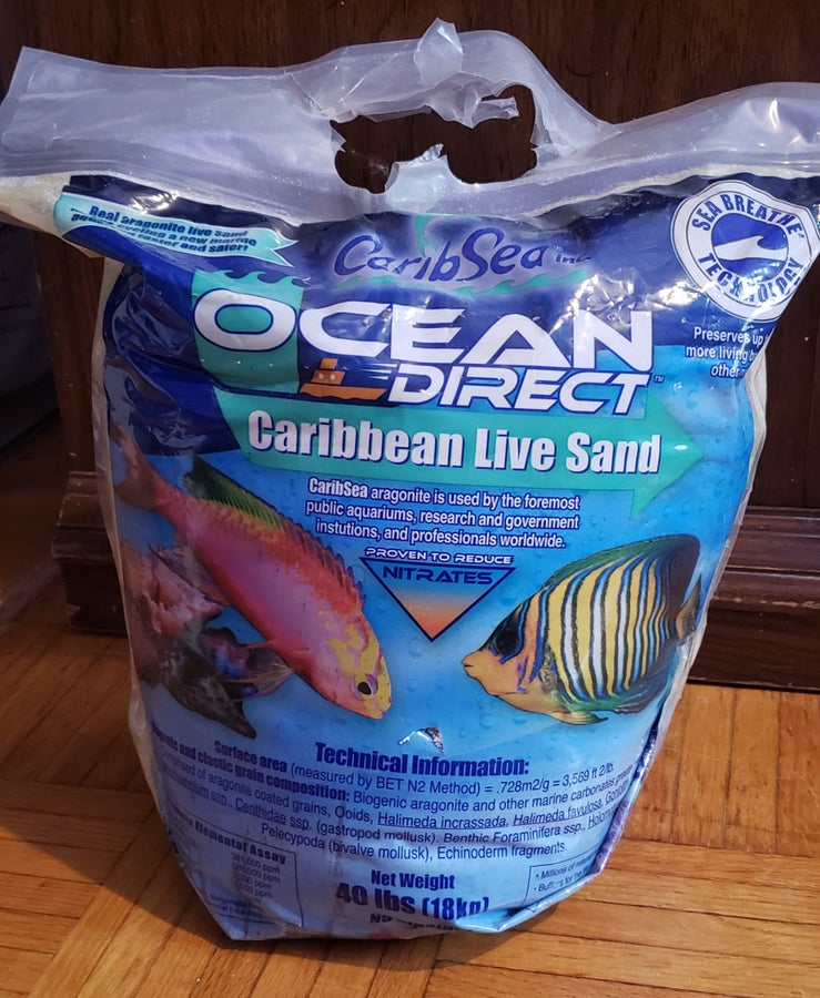 40lbs CaribSea sand
